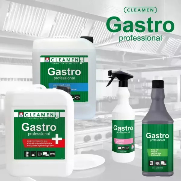 CLEAMEN Gastro professional to jsou špičkové prostředky pro vaši provozovnu.