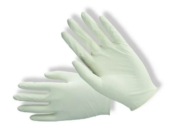 Latexové rukavice - bílé