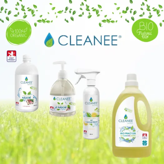 Krásně vonící a funkční, to jsou EKO a BIO produkty Cleanee