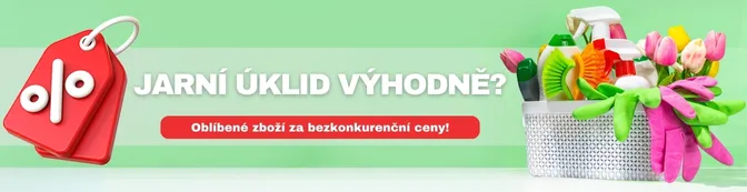 Jarní úklid výhodně?