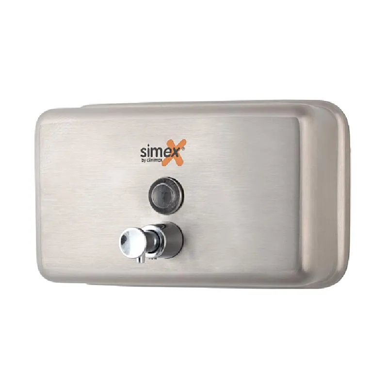Simex dávkovač mýdla INOX horizontální 1 L