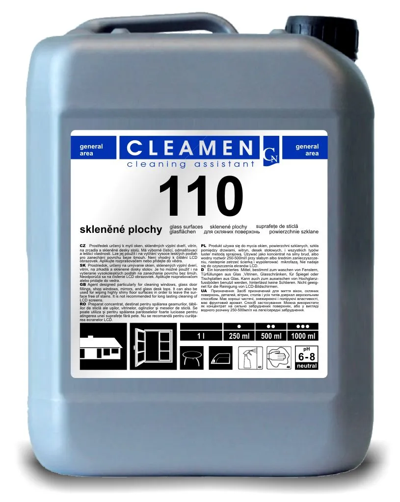CLEAMEN 110 skleněné plochy 5 l