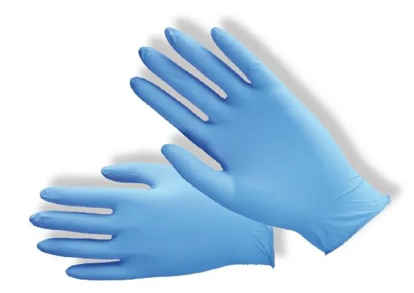 Nitrilové rukavice - modré