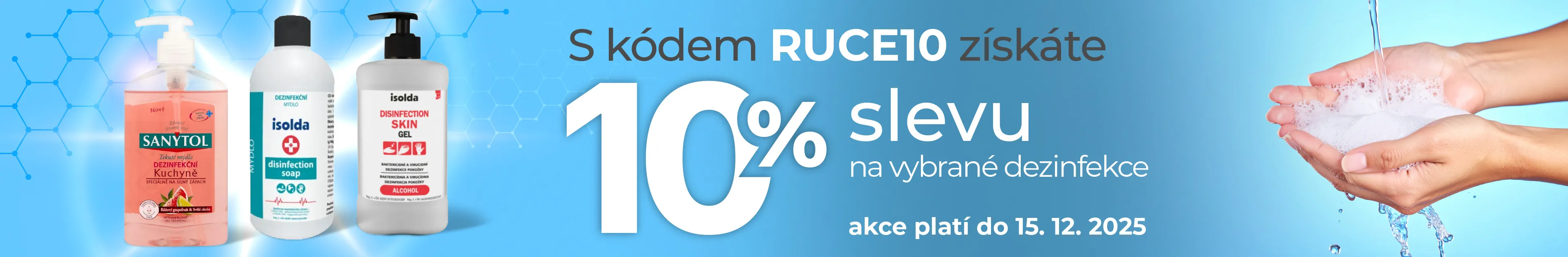 Dezinfekce na ruce Dezinfekce na ruce