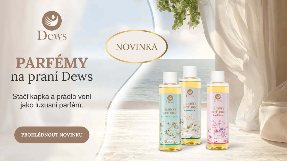 Luxusní parfémy na praní Dews