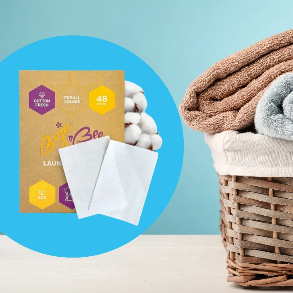 Proč zvolit eko prací papírky do pračky – lehké, bez plastu a snadné dávkování