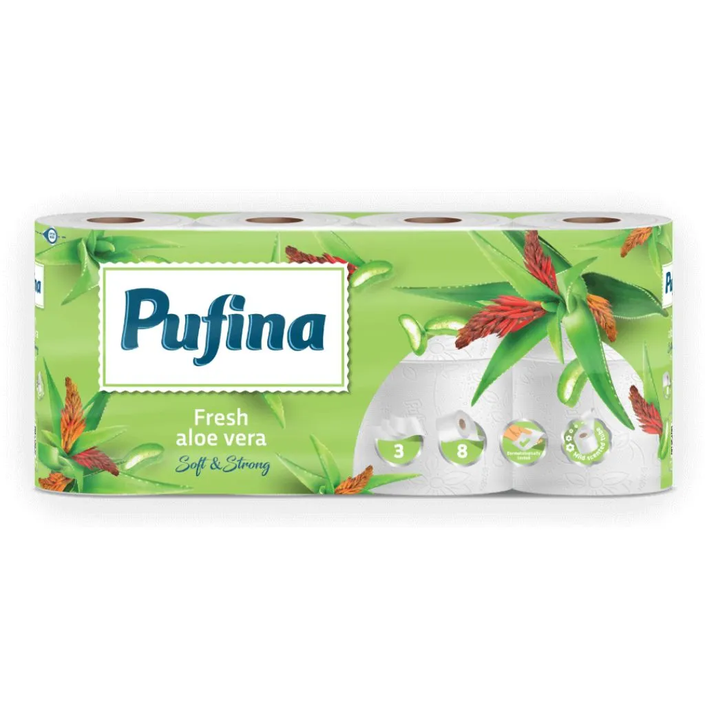 1312008_Pufina_toaletni_papir_3vrstvy_celuloza_8ks_vybaveniprouklid.cz