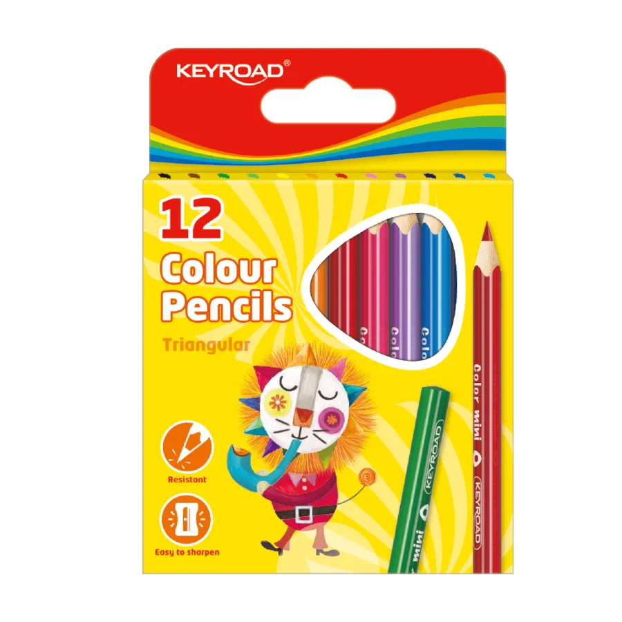 A705_pastelky_trojhranne_polovicni_keyroad_12ks_vybaveniprouklid