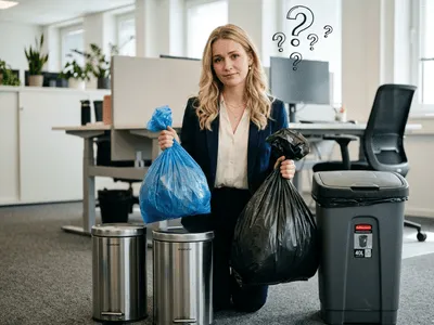 Jak vybrat odpadkový koš: objem, materiál a pytle pro domácnost i provoz