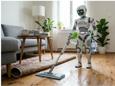 Hybridní úklid: Jak AI a roboti mění práci úklidových firem