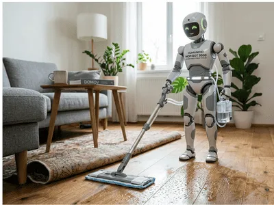 Hybridní úklid: Jak AI a roboti mění práci úklidových firem