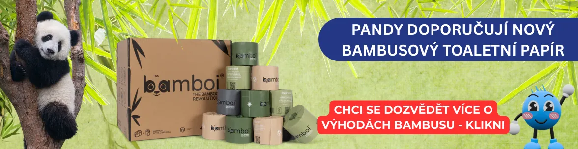 Bambusové toaleťáky Bamboi
