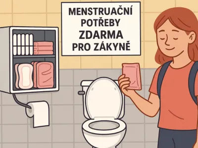 Menstruační potřeby na školách: Co ukládá zákon a koho se to týká